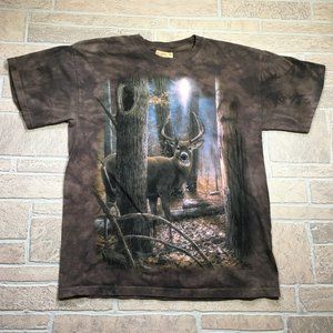 Vintage 2003 The Mountain Woodland Whitetail Deer Men’s Medium